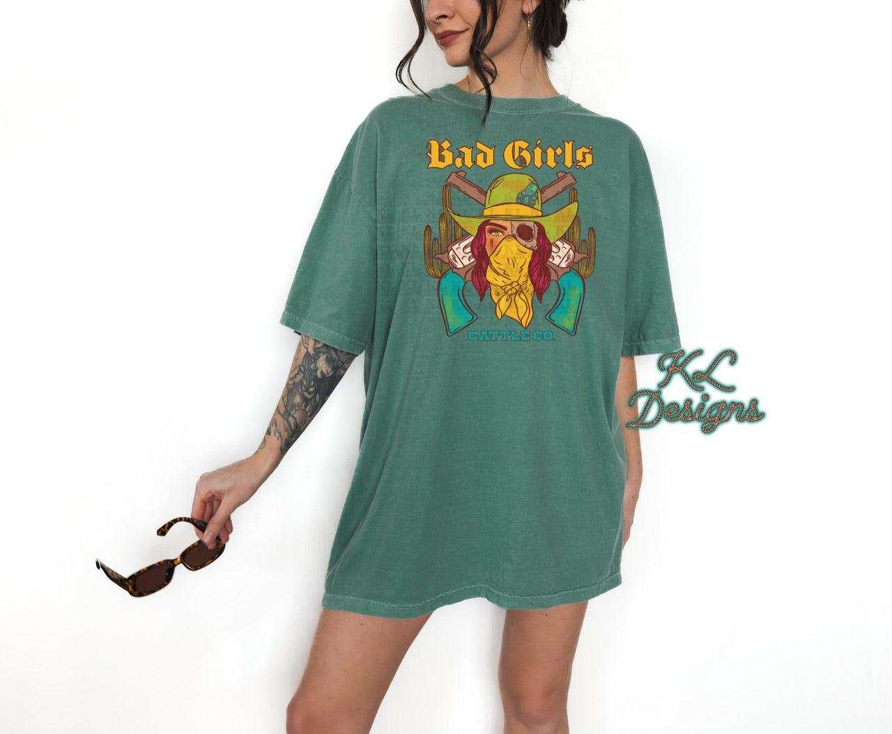 Bad Girls Cattle Co - Comfort Colors - KLD Exclusive