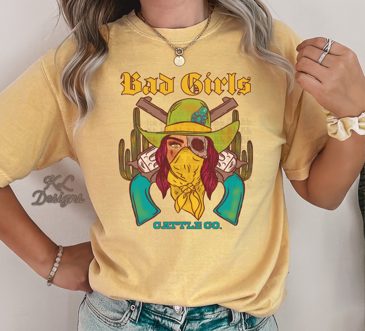 Bad Girls Cattle Co - Comfort Colors - KLD Exclusive