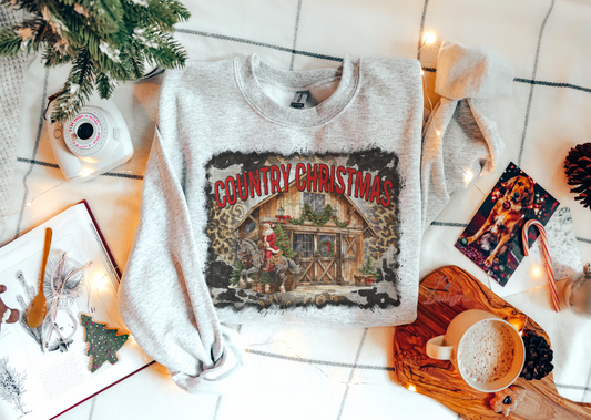 Country Christmas Barn