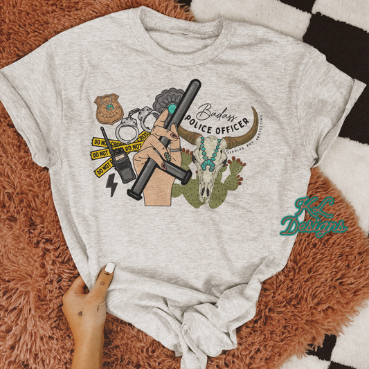 Western Police Officer - Serving And Protecting