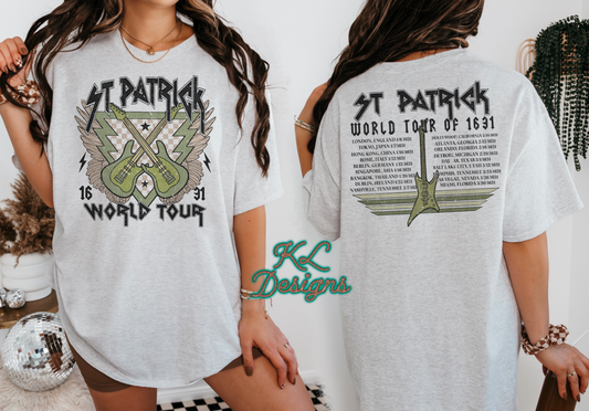 St Patrick World Tour - Front&Back