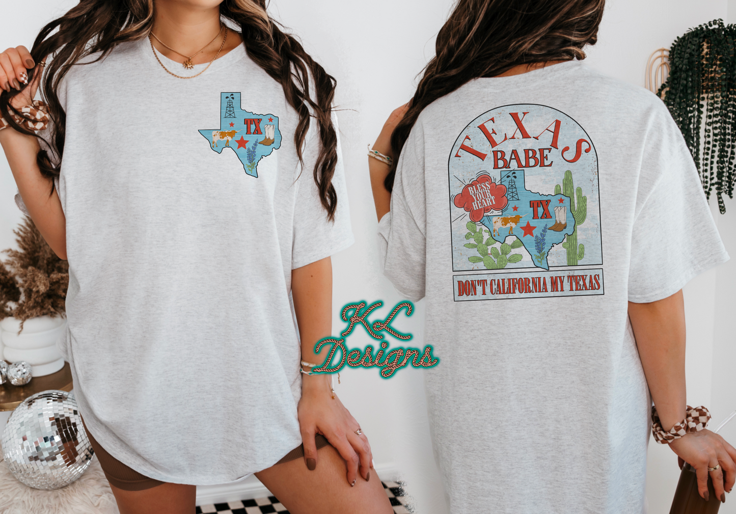 Texas Babe - Front&Back