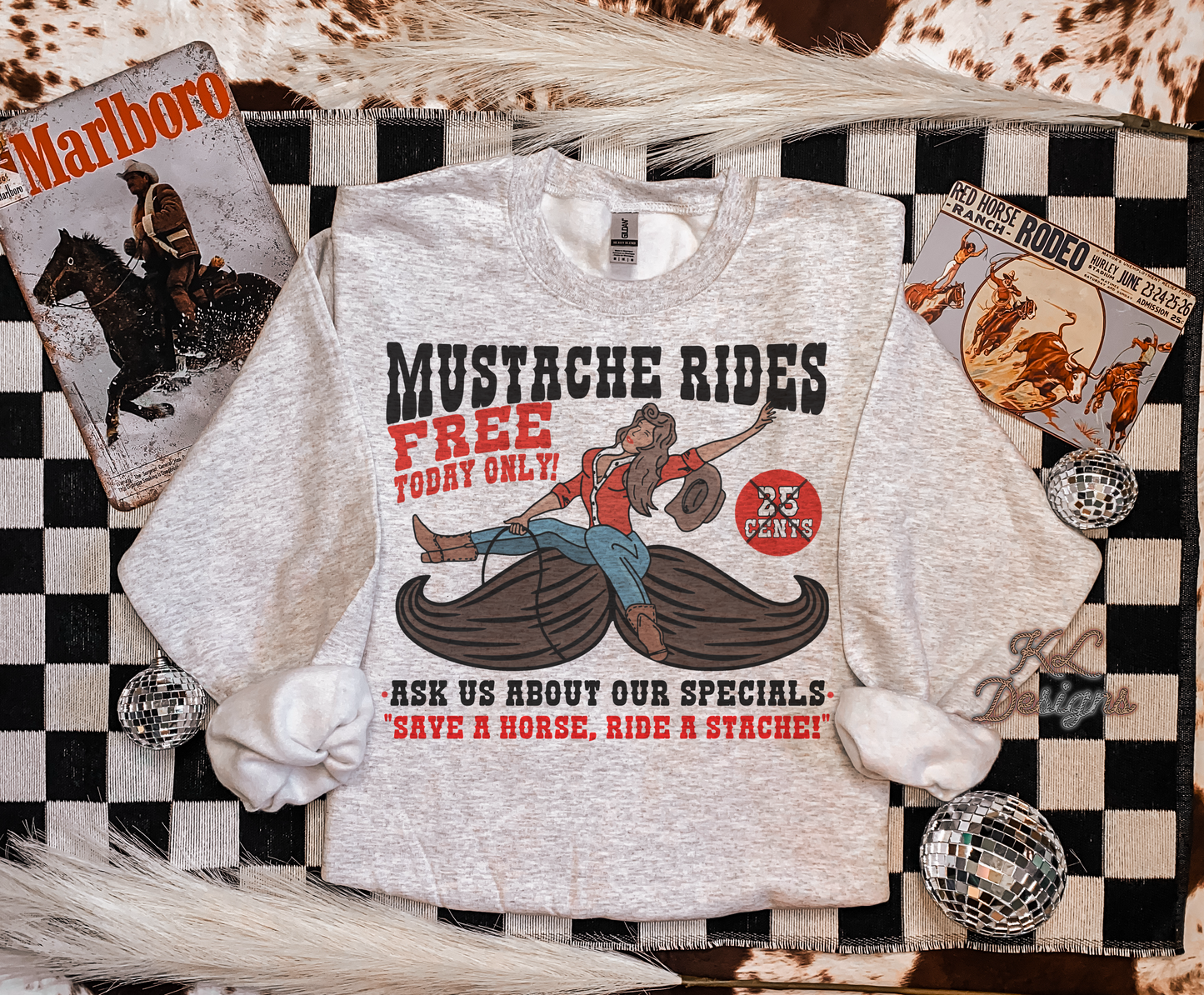 Stache Rides - Sublimation