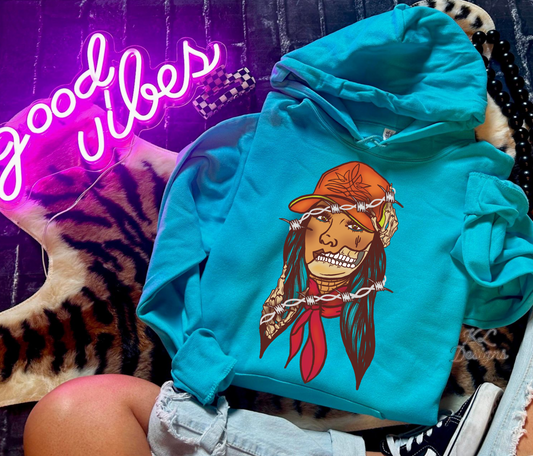 Barbed Wire Babe / Hoodies & Sweatshirts - preorder