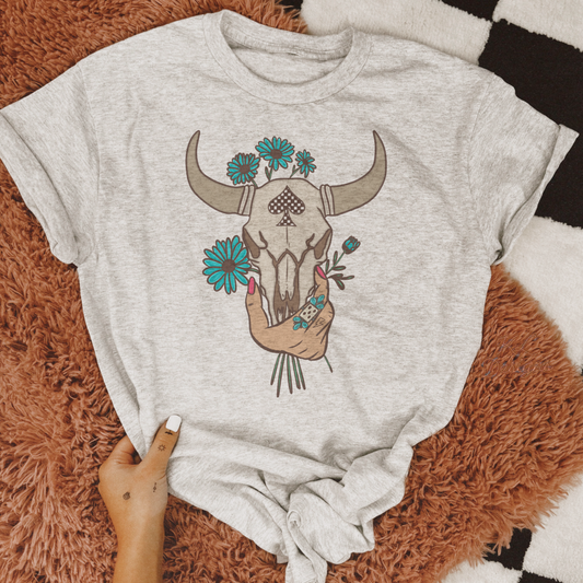 Daisy Spade Bull Skull