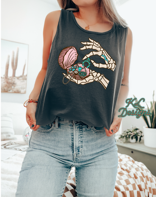 Coastal Cowgirl Skellie Tank (preorder)