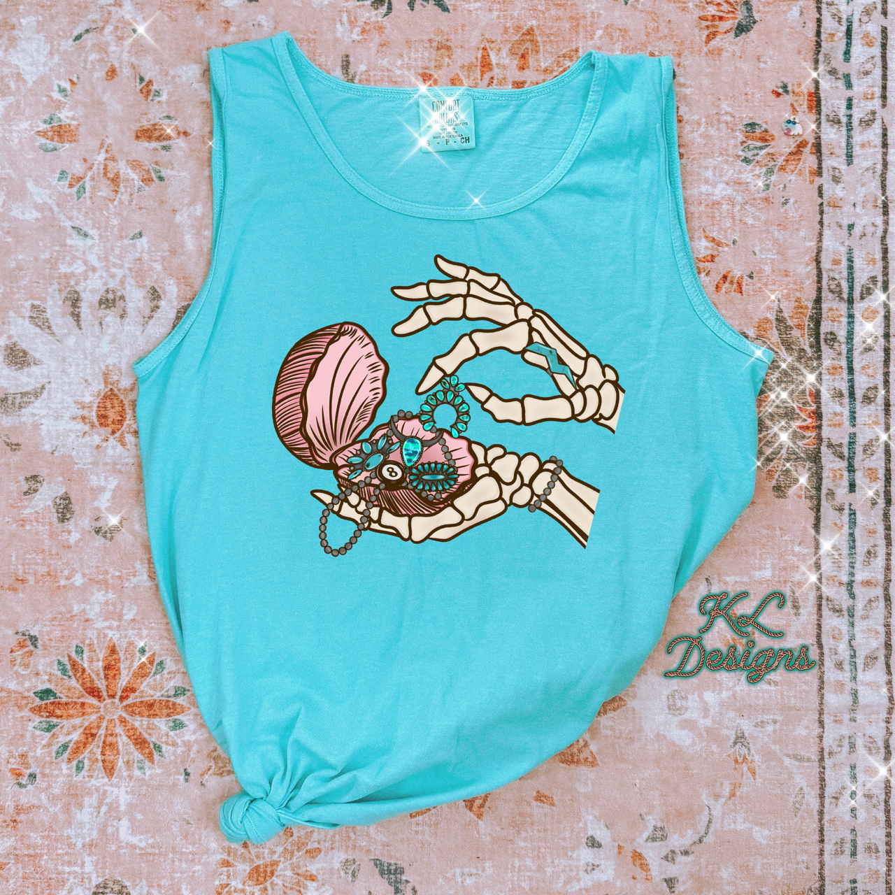 Coastal Cowgirl Skellie Tank (preorder)