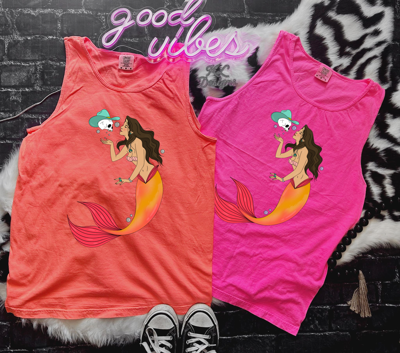 Mermaid Kisses Tank (preorder)