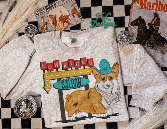 Low Rider Saloon Corgi (exclusive) - sublimation