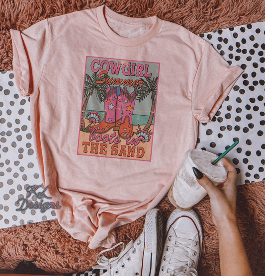 Cowgirl Summer/Boots In The Sand