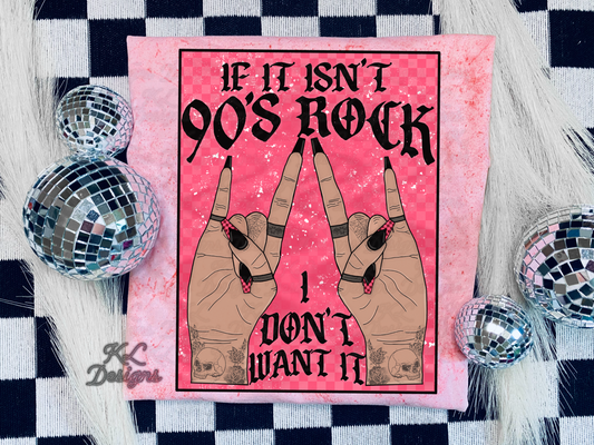 Pink 90s Rock (preorder)