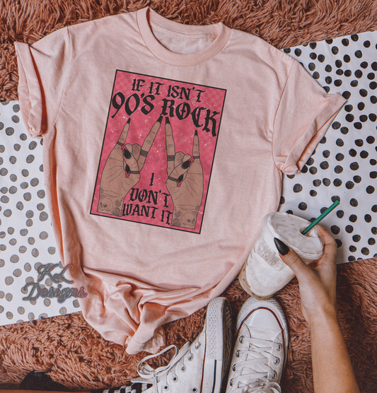 Pink 90s Rock (sublimation)