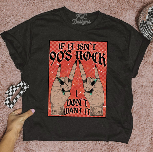 Red 90s Rock (preorder)