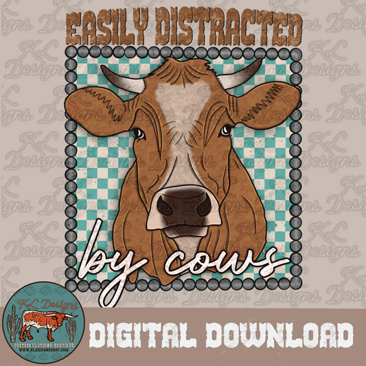 Distracted By Cows - Digital Download