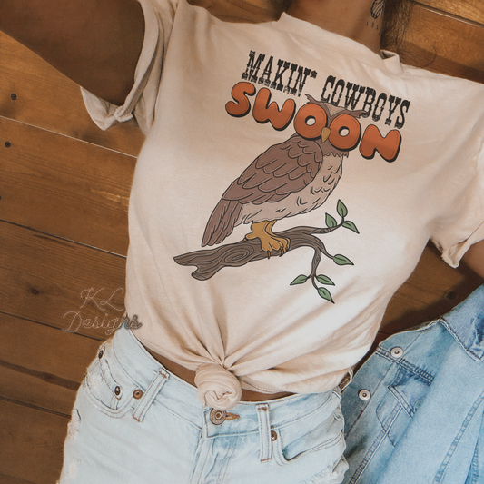 Making Cowboys Swoon Owl (sublimation)