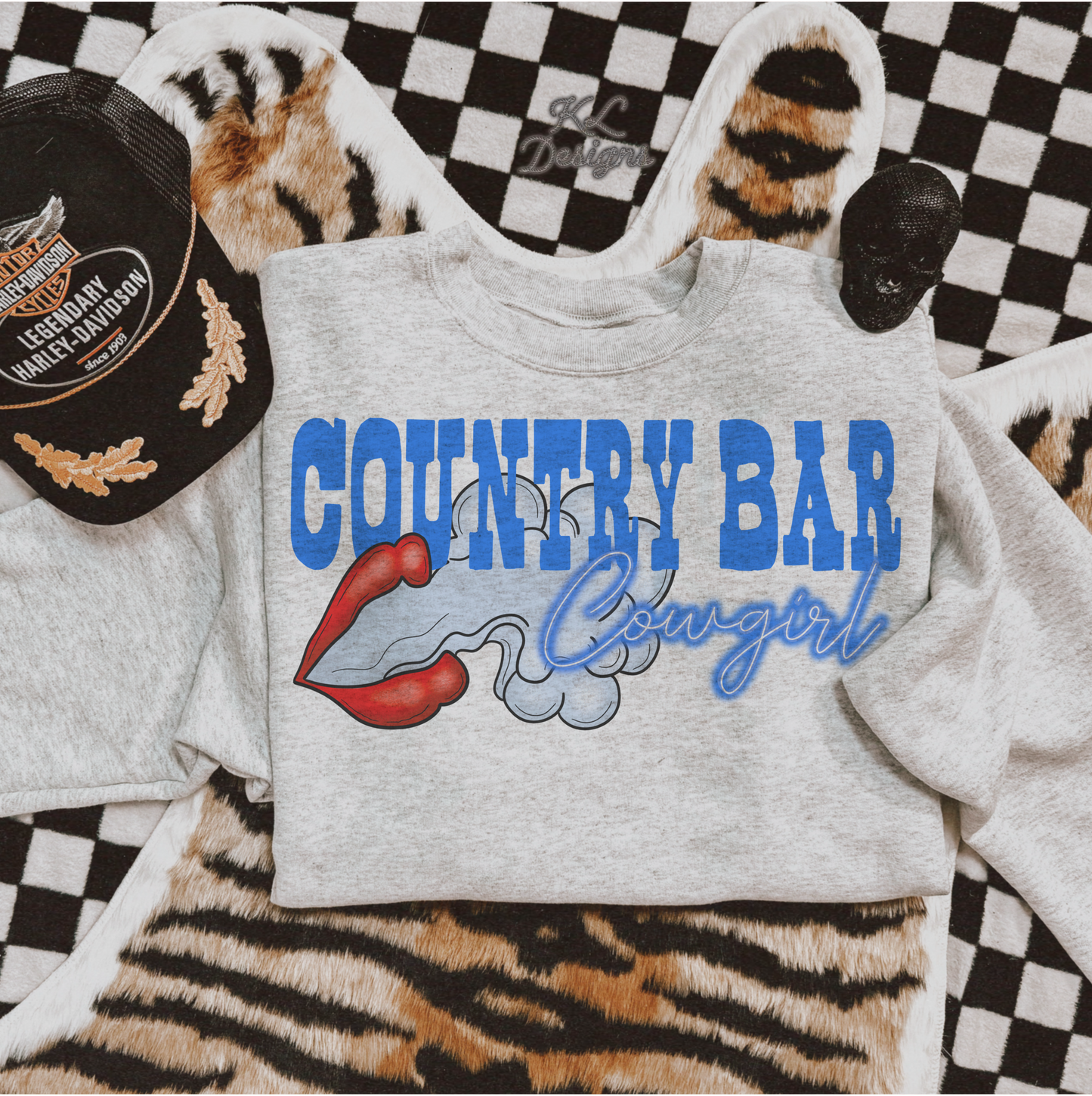 Country Bar Cowgirl (sublimation)