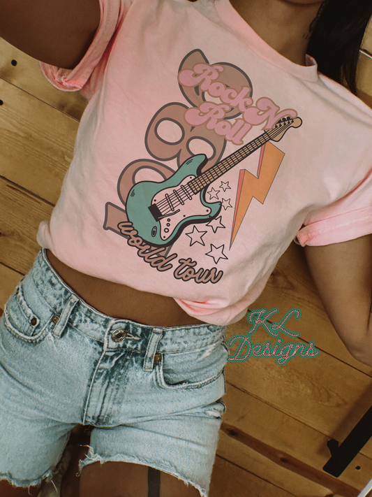 Rock N Roll Tour Guitar (sublimation)
