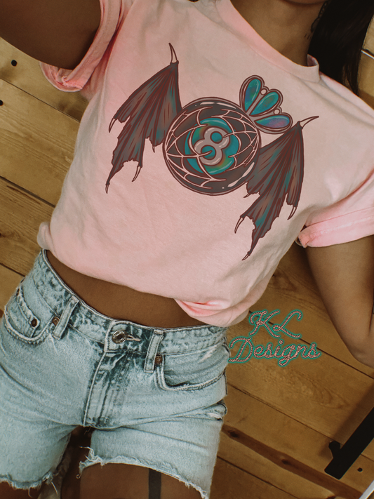 A Little Batty 8 Ball (sublimation)