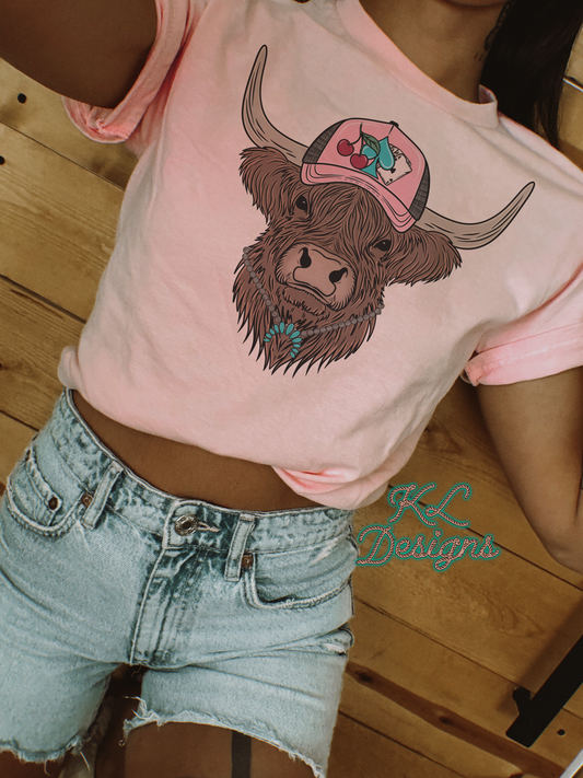 Cherry Trucker Hat Highland (sublimation)