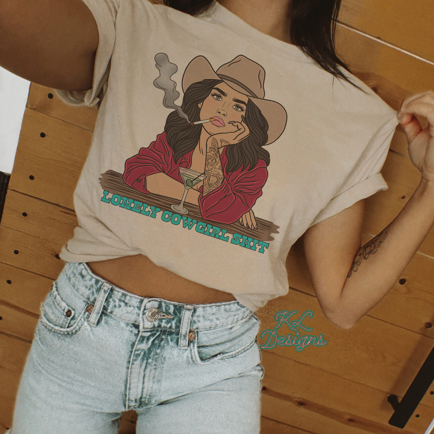 Lonely Cowgirl Sh*t (sublimation)