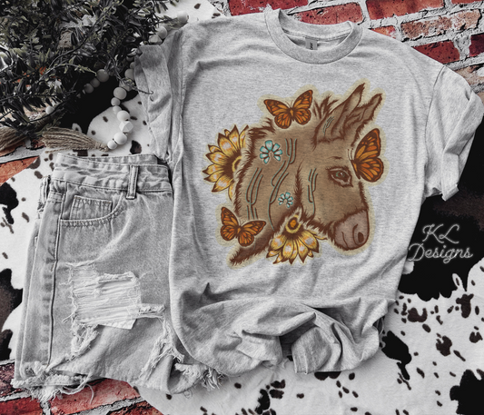 Boho Desert Donkey (sublimation)