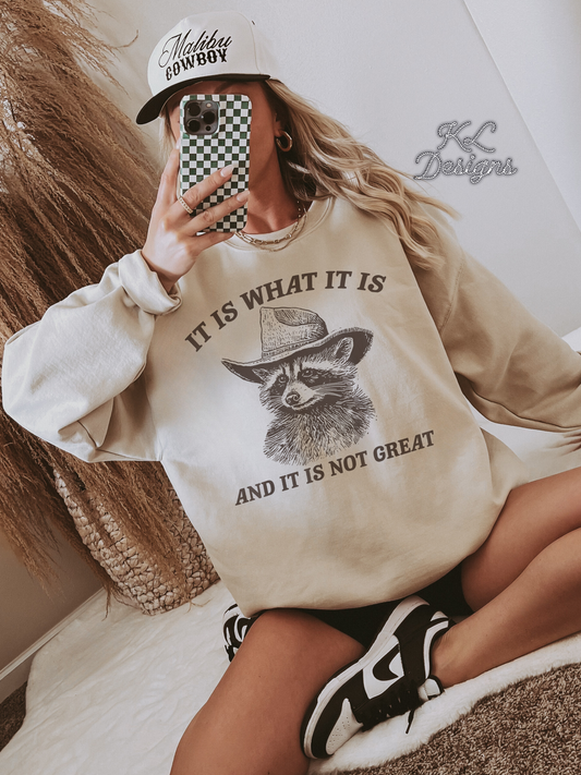 Not Great Raccoon (sublimation)