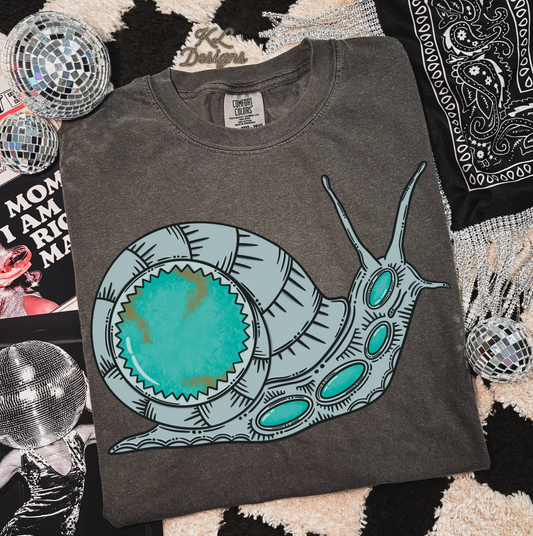 Turquoise Snail Jewel (preorder)