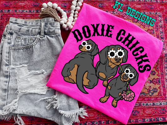 Doxie Chicks Dachshunds (preorder)