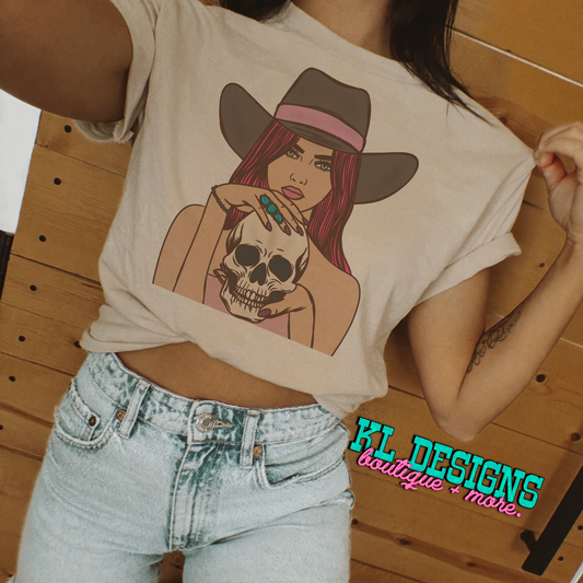 In The Palm Of My Hands Cowgirl (sublimation)