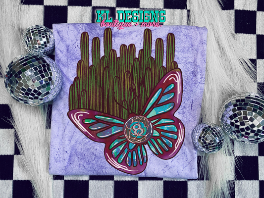 Western Grunge Cactus Butterfly (preorder)