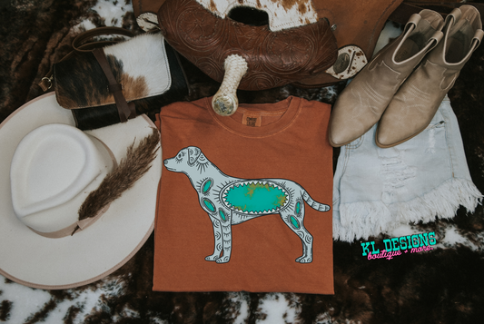 Turquoise Labrador Jewel (preorder)