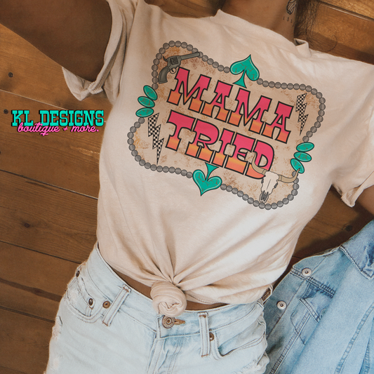 Mama Western Tried (sublimation)