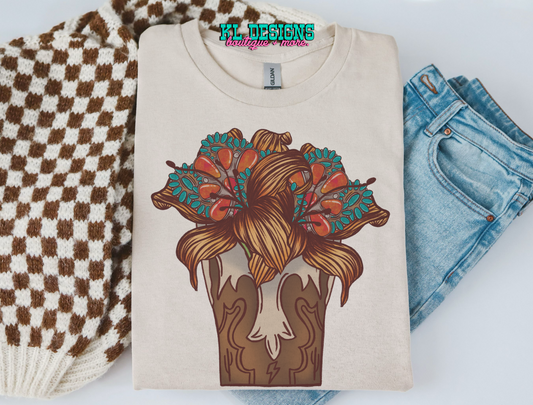 Boot Top Bouquet (sublimation)