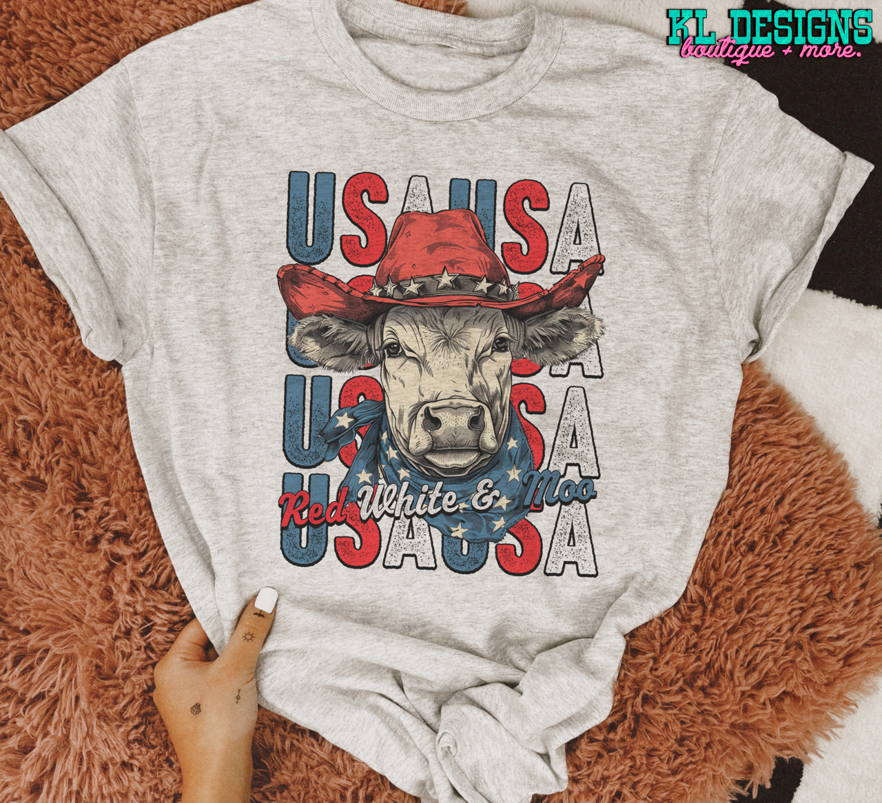 USA cowboy cow