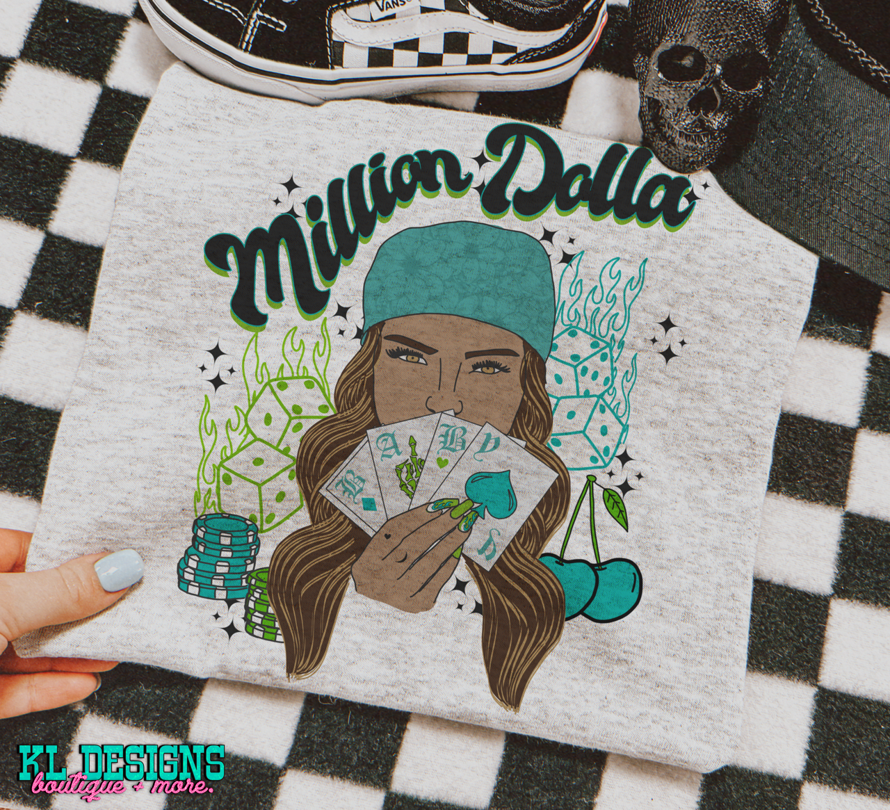 Million Dolla Cards (sublimation)