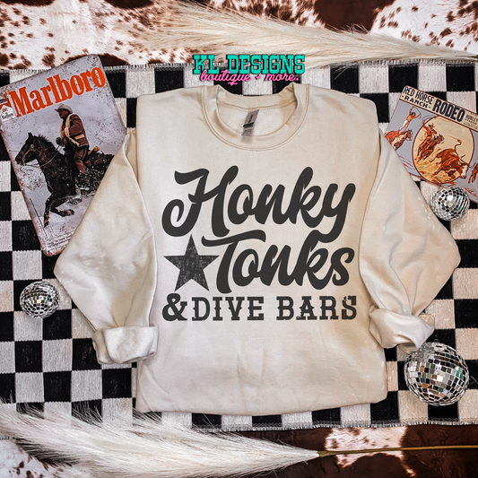 Honky Tonks & Dive Bars (sublimation)