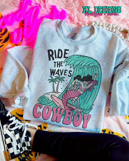 Ride The Waves Cowboy (sublimation)