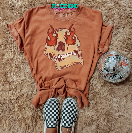 Seeing Flames Skull (preorder)
