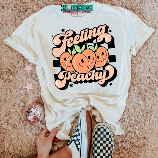 Checkered Retro Feelin’ Peachy (preorder)