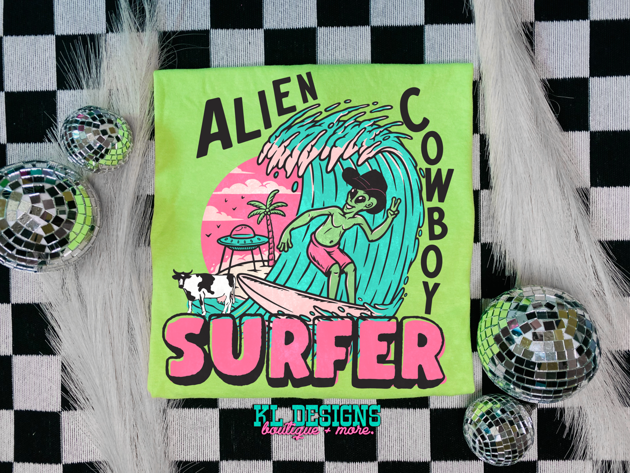 Alien Cowboy Surfer (preorder)