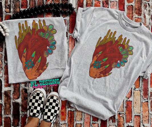 Cowgirl Desert Heart (sublimation)