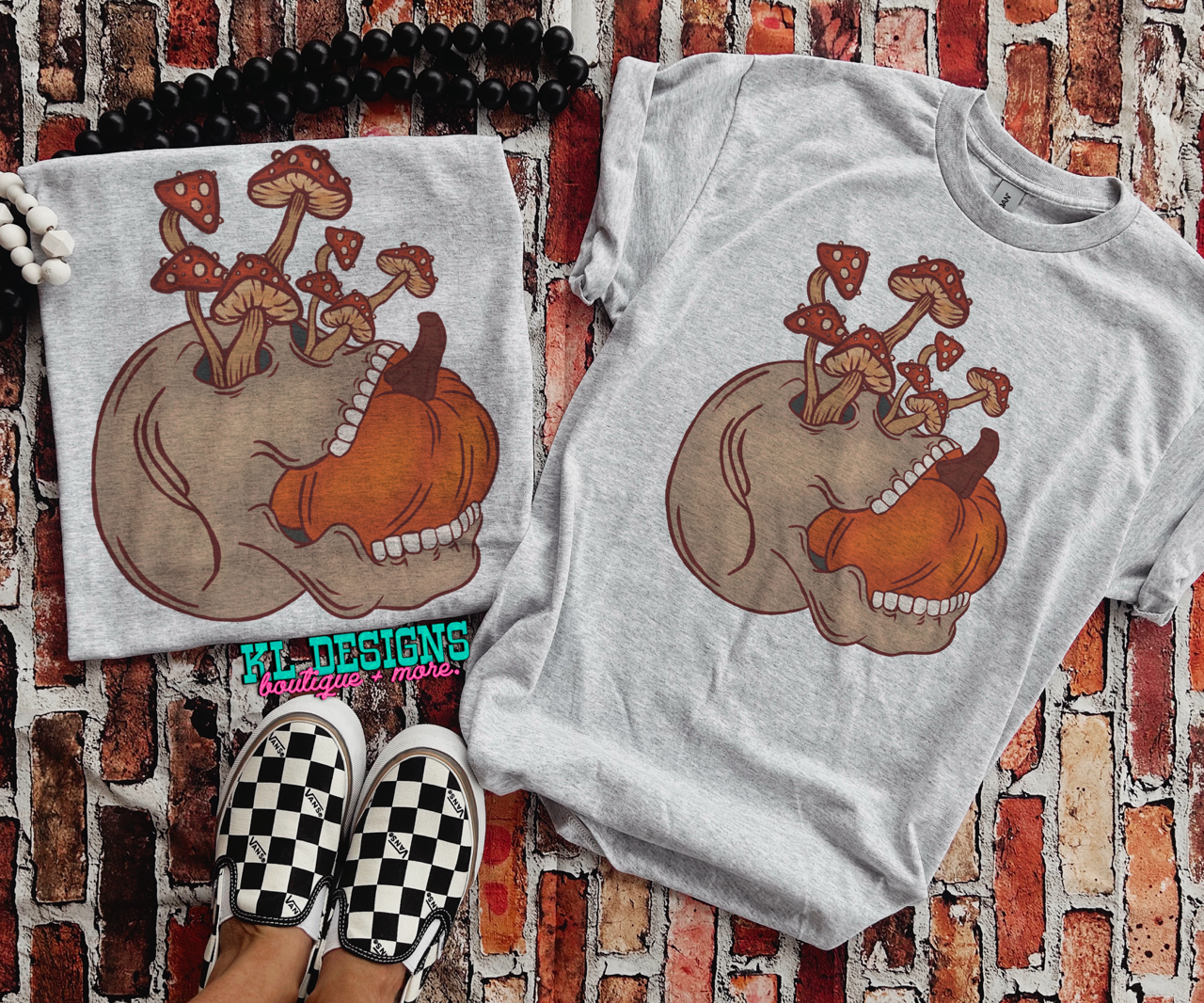 Death By Pumpkins Skull (sublimation)