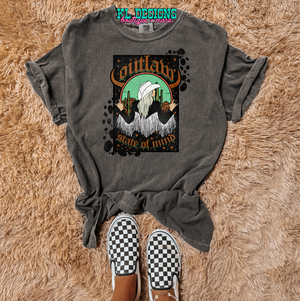 Outlaw State Of Mind Cowgirl (preorder)