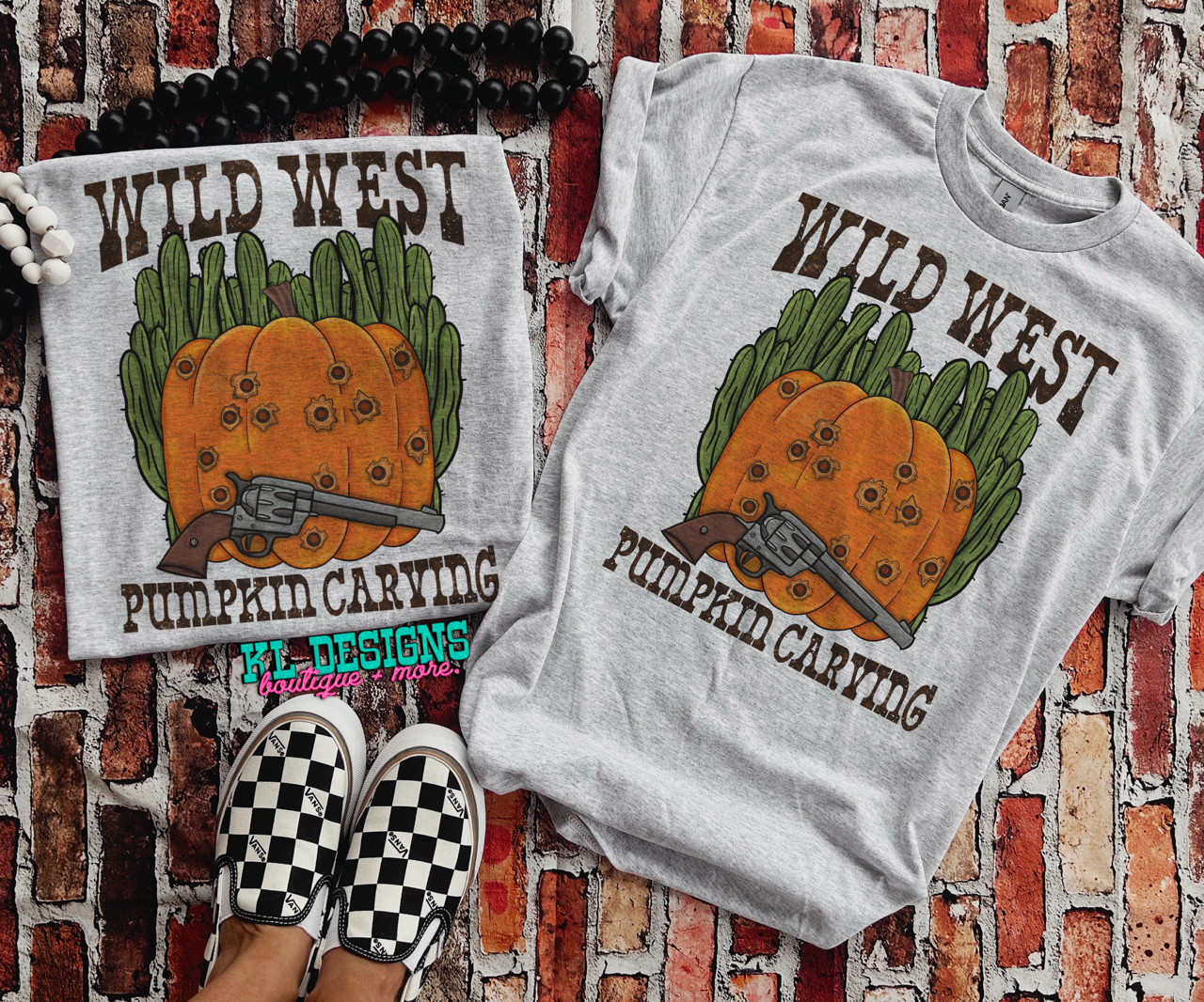 Wild West Pumpkin Carving (sublimation)