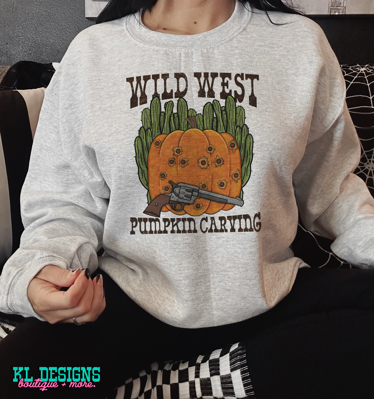 Wild West Pumpkin Carving (sublimation)