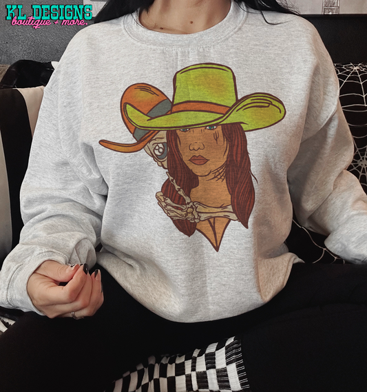 He’s No Good Cowgirl (sublimation)