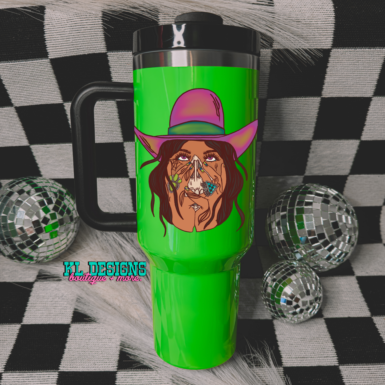 Neon 40oz Tumblers