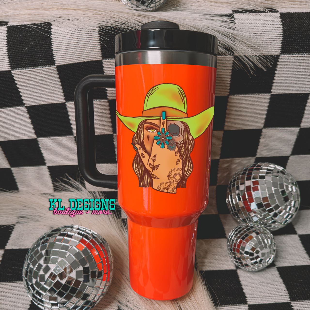 Neon 40oz Tumblers