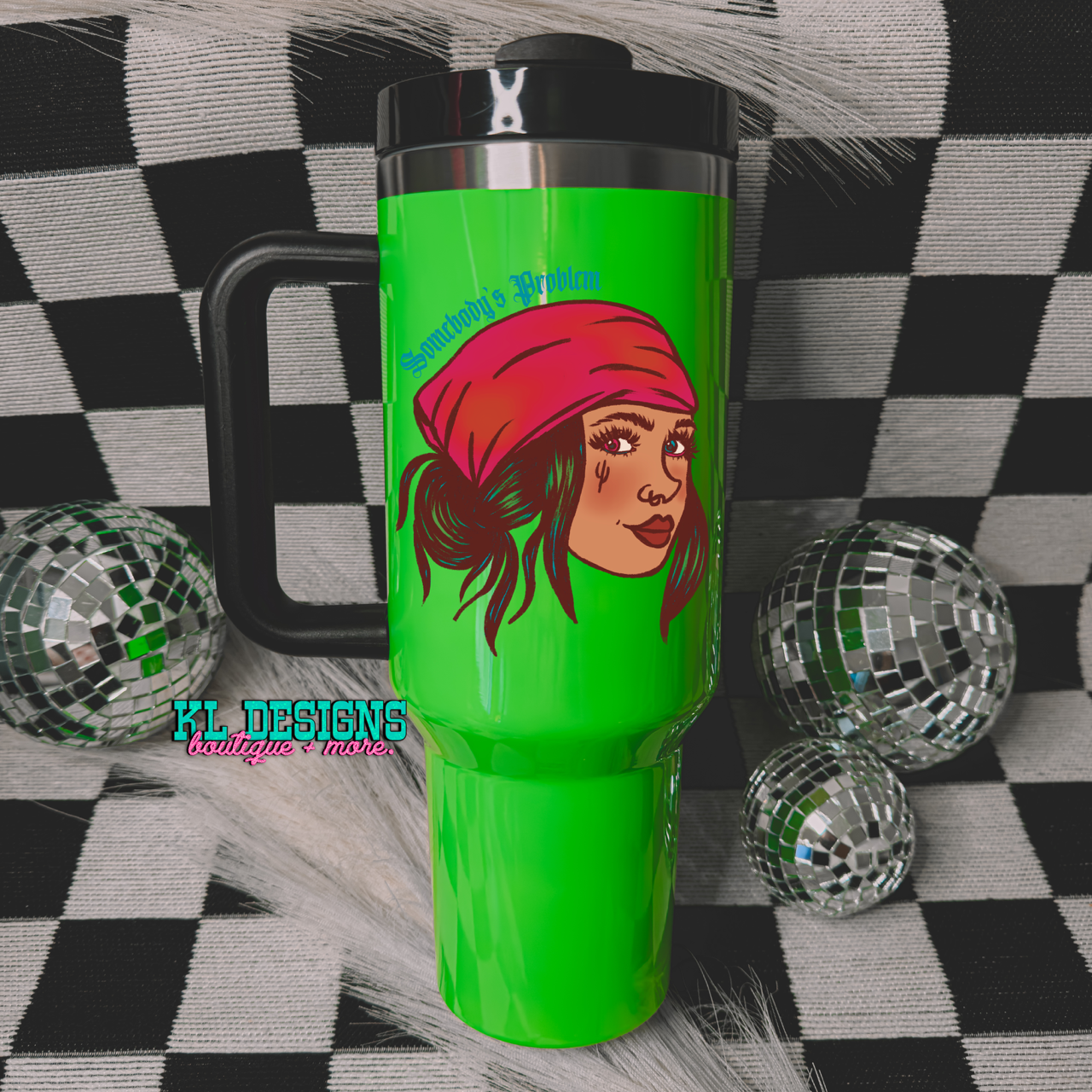 Neon 40oz Tumblers