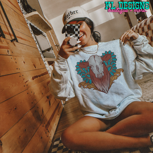 Red Turquoise Heifer (sublimation)